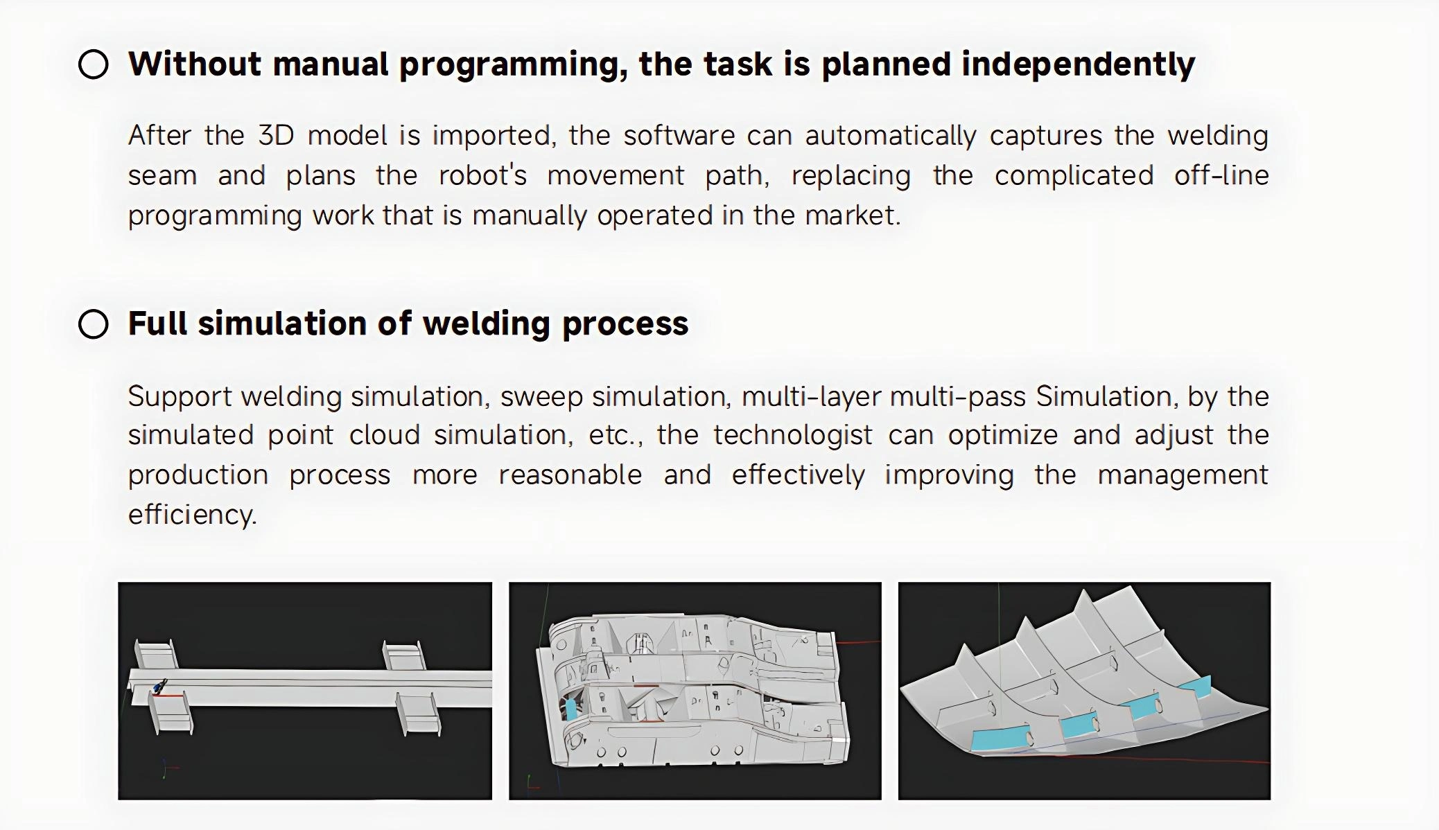 Full simulation of welding process