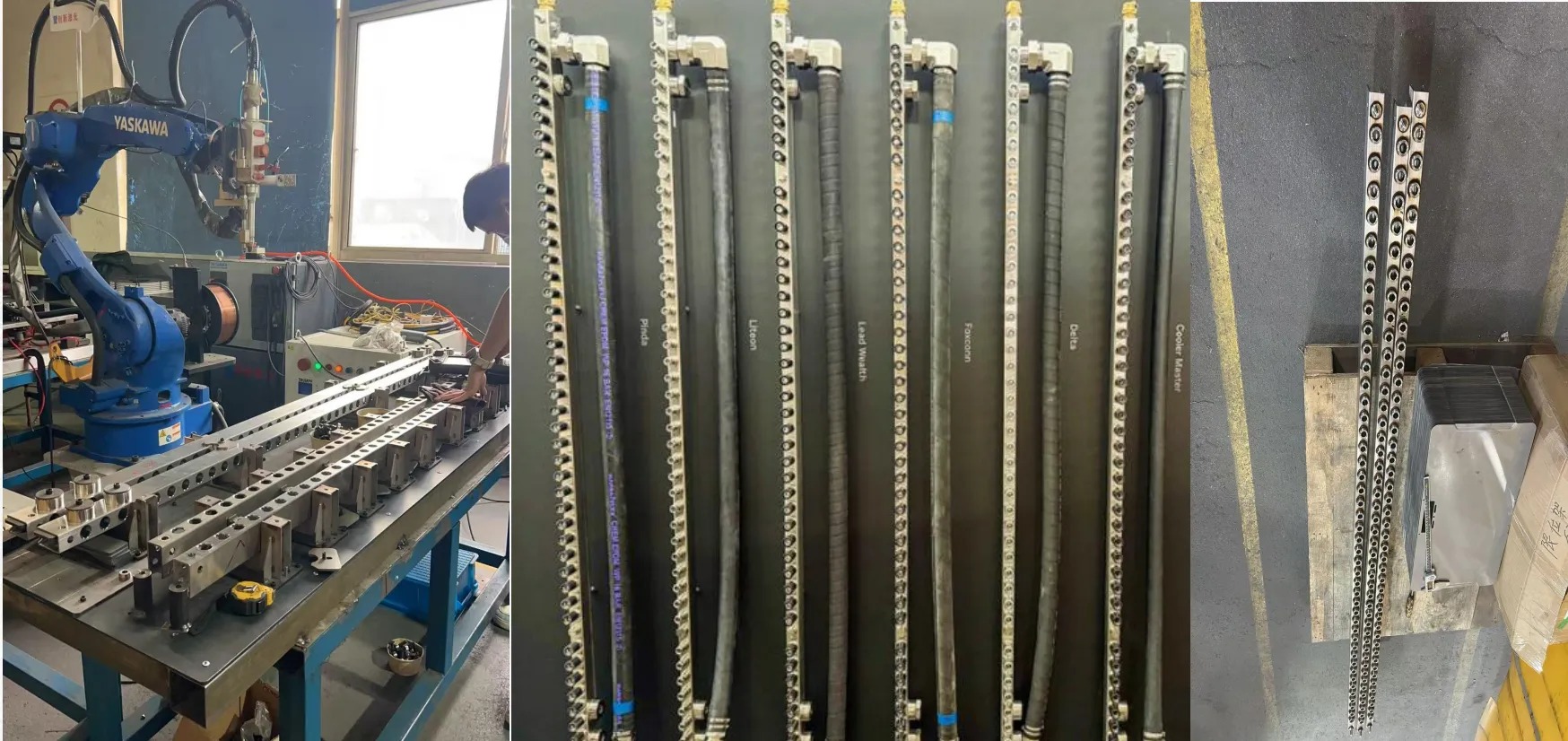 Laser welding for manifold