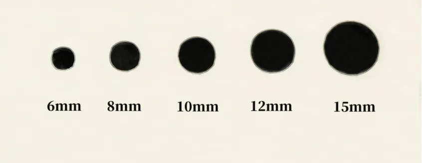 Cutting a circular diagram