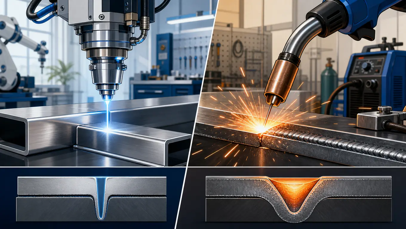 Advantages of Laser Welding vs. MIG Welding